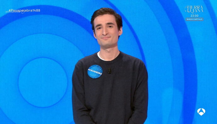 Alejandro Ruiz en 'Pasapalabra'.
