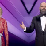 Rigoberta Bandini y Luis Tosar en los Goya 2026.