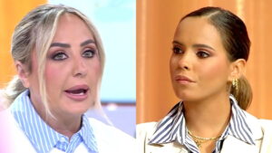 Rocío Flores y Gloria Camila.