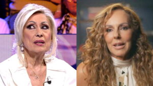 Rosa Benito y Rocío Carrasco.