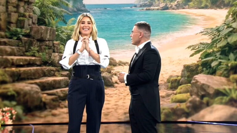 Sandra Barneda y Jorge Javier en 'Supervivientes 2026'.
