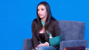 Sarah Santaolalla en el Foro contra el Odio