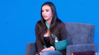 Sarah Santaolalla en el Foro contra el Odio