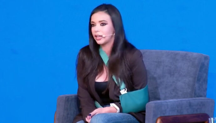 Sarah Santaolalla en el Foro contra el Odio