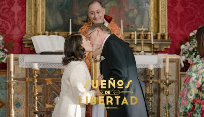 Digna y Damián se casan en 'Sueños de libertad'.