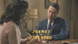 Beatriz y Gabriel en 'Sueños de libertad'.