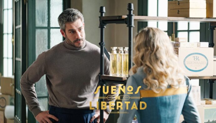 Andrés y Valentina en 'Sueños de libertad'.