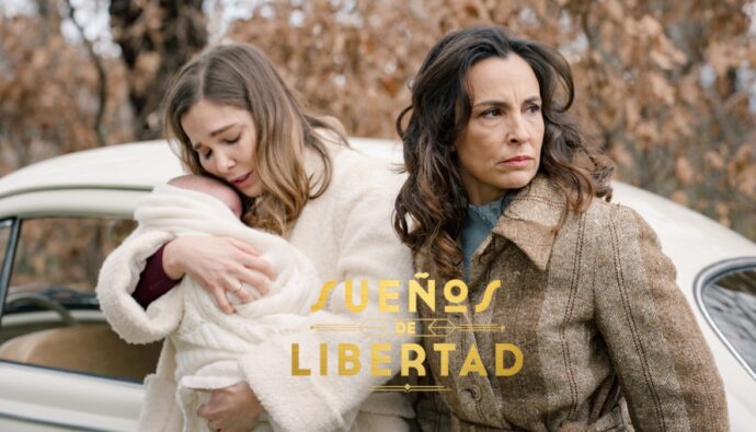 Begoña, Juan y Beatriz en 'Sueños de libertad'.