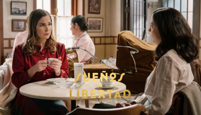 Begoña y Luz en 'Sueños de libertad'.