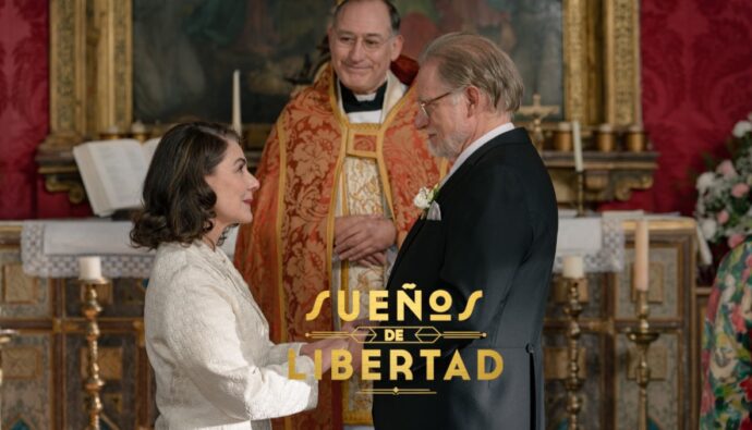 Digna y Damián se casan en 'Sueños de libertad'.