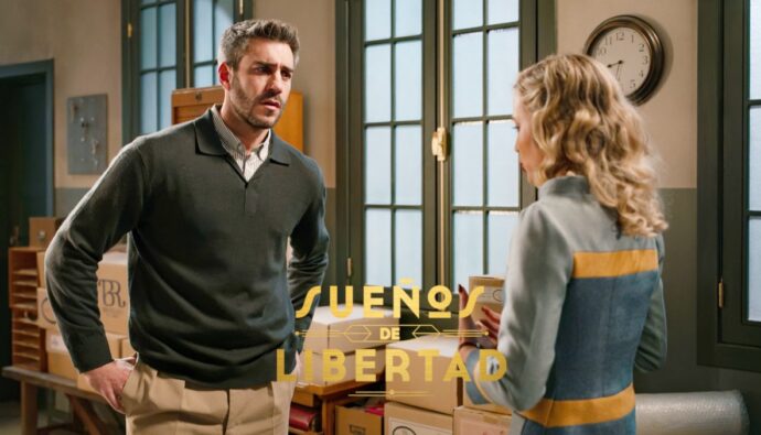 Andrés y Valentina en 'Sueños de libertad'.