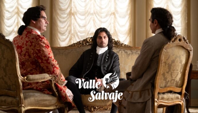 Rafael, José Luis y don Hernando en 'Valle Salvaje'.