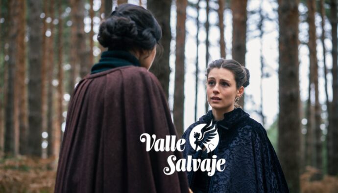 Luisa y Bárbara en 'Valle Salvaje'.
