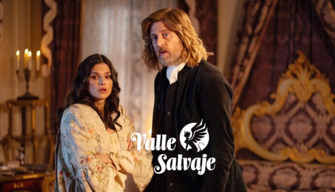 Dámaso y Victoria en 'Valle Salvaje'.