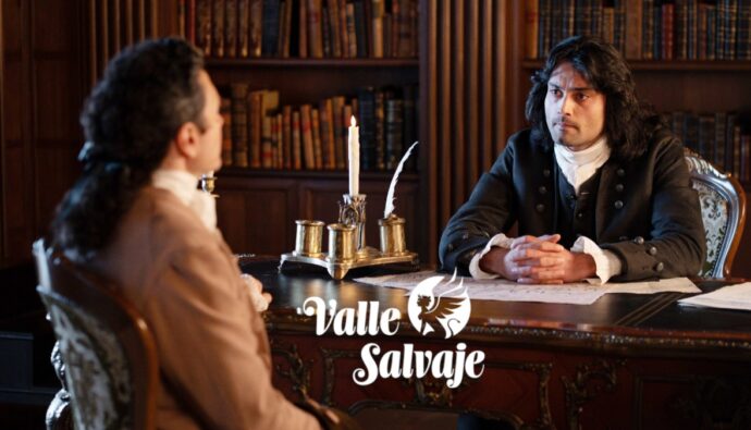 José Luis y Rafael en 'Valle Salvaje'.