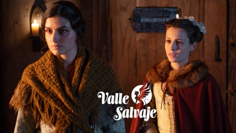 Luisa y Bárbara en 'Valle Salvaje'.