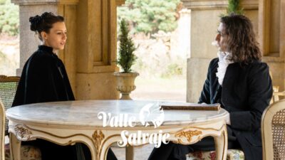 Bárbara y Alejo en 'Valle Salvaje'.