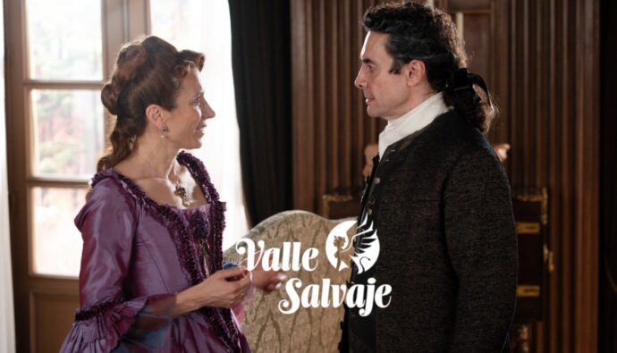 Enriqueta y José Luis en 'Valle Salvaje'.