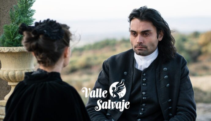 Rafael y Bárbara en 'Valle Salvaje'.
