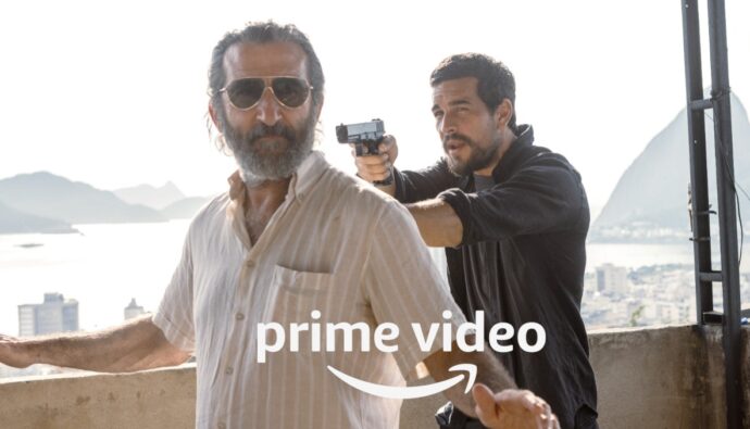 Luis Zahera y Mario Casas en 'Zeta'.