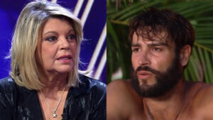 Terelu Campos y Gerard Arias