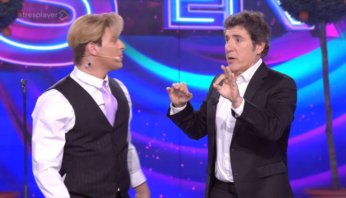 J Kbello y Manel Fuentes en 'Tu cara me suena 13'