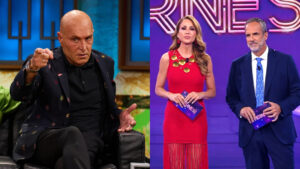 Kiko Matamoros y los presentadores de 'De Viernes'