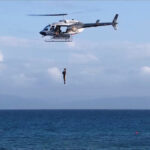 El salto de Nagore Robles desde el helicóptero en 'Supervivientes 2026'