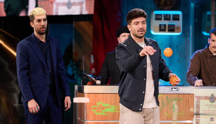 David Broncano y Pablo Alborán en 'La Revuelta'