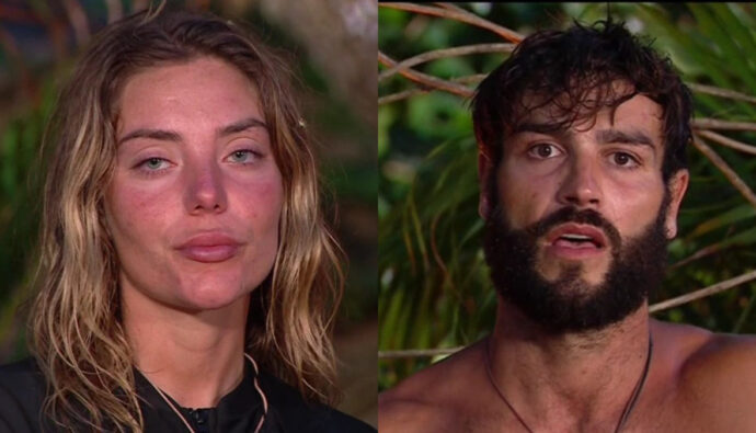 Claudia Chacón y Gerard Arias en 'Supervivientes 2026'