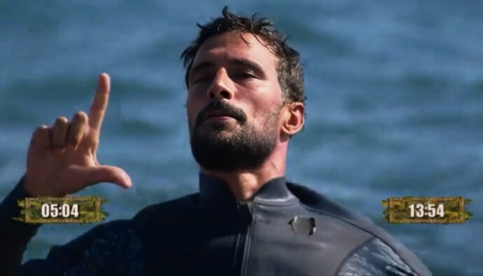 Jaime Astrain hace historia en la apnea de 'Supervivientes 2026'