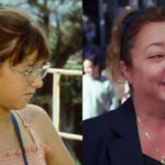 La actriz Cristina Torres, Desi en 'Verano Azul', y una imagen actual