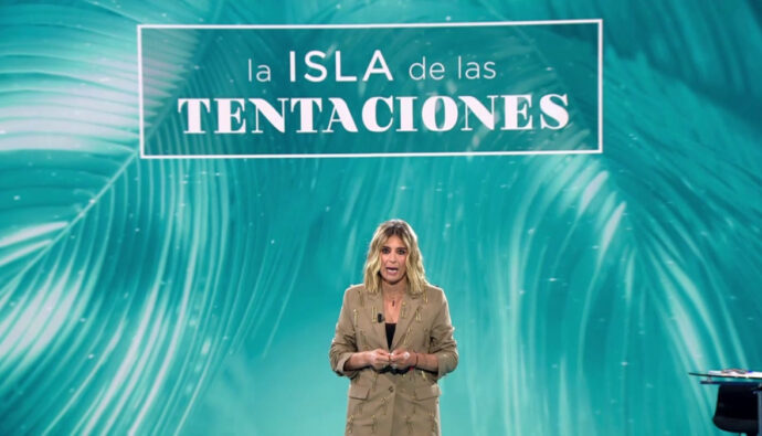 Sandra Barneda en 'La isla de las tentaciones'