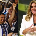 Oyarzabal levantando la Copa del Rey y Veronica Dulanto en 'Visto lo visto'