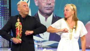 Jorge Javier Vázquez y Belén Esteban en 'Sálvame'