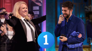 'Al cielo con ella', 'La Revuelta' y logo de La 1