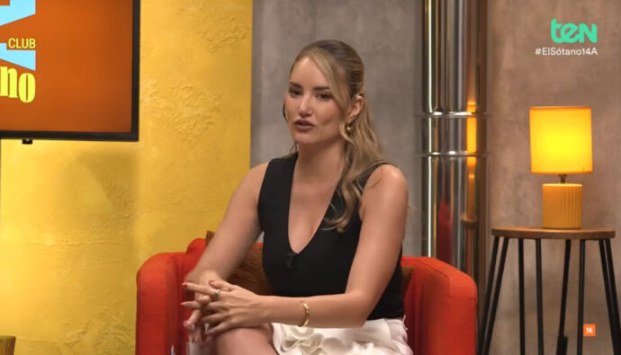 Alba Carrillo en 'El sótano club'