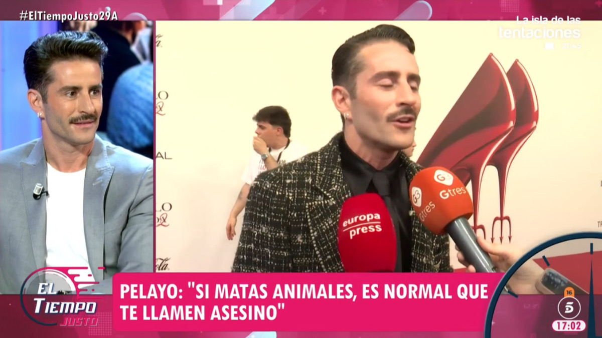 Pelayo Díaz en 'El tiempo justo'