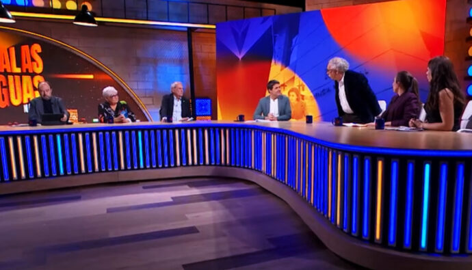 Ernesto Ekaizer abandona el plató de 'Malas Lenguas Noche' señalando a Jesús Cintora