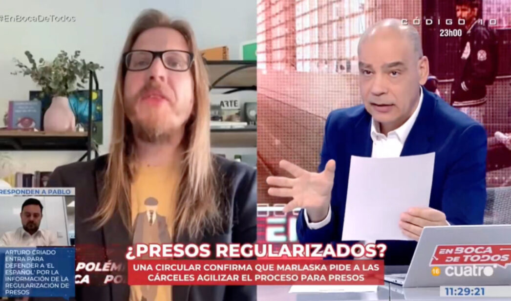 Pablo Fernández y Nacho Abad en 'En boca de todos'