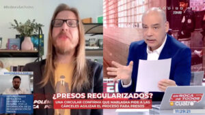 Pablo Fernández y Nacho Abad en 'En boca de todos'