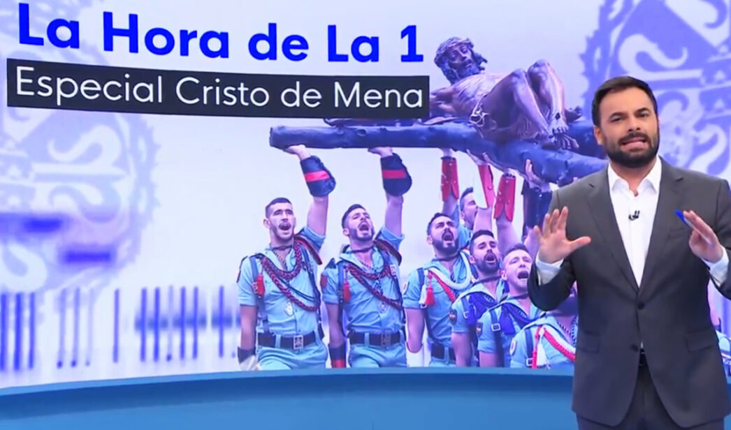 Álex Barreiro en 'La Hora de La 1'.