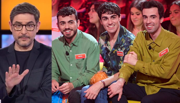 Una invitada cuela a los Mozos de Arousa en 'Allá Tú' y la reacción de Juanra Bonet supera toda previsión