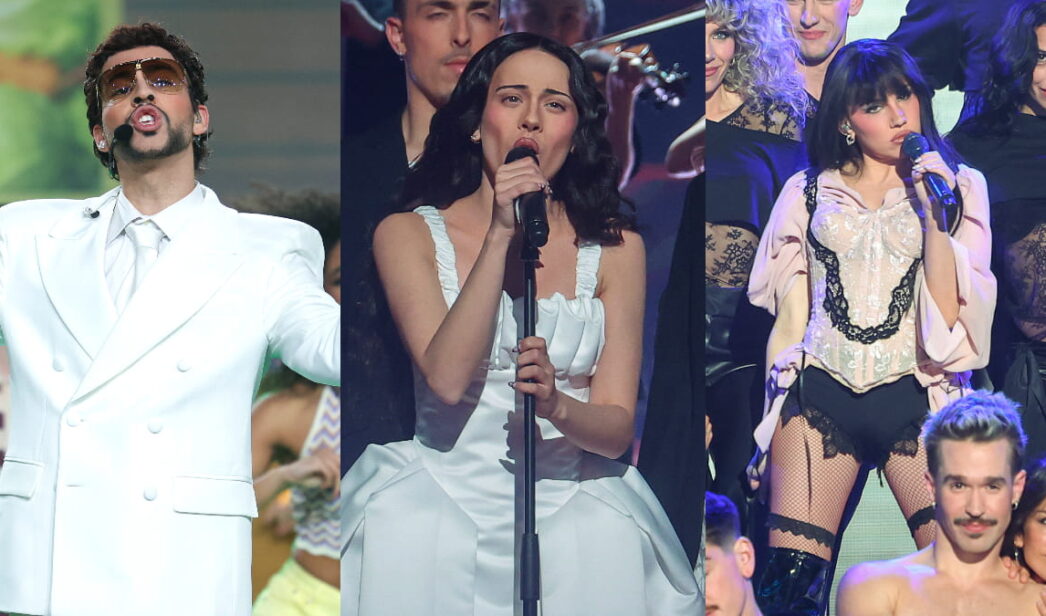 Agoney, Melani y Angy en 'Tu cara me suena 13'.