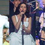 Agoney, Melani y Angy en 'Tu cara me suena 13'.