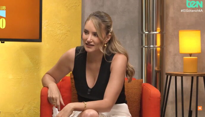 Alba Carrillo en 'El sótano club'.