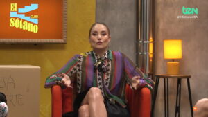 Alba Carrillo en 'El sótano club'.