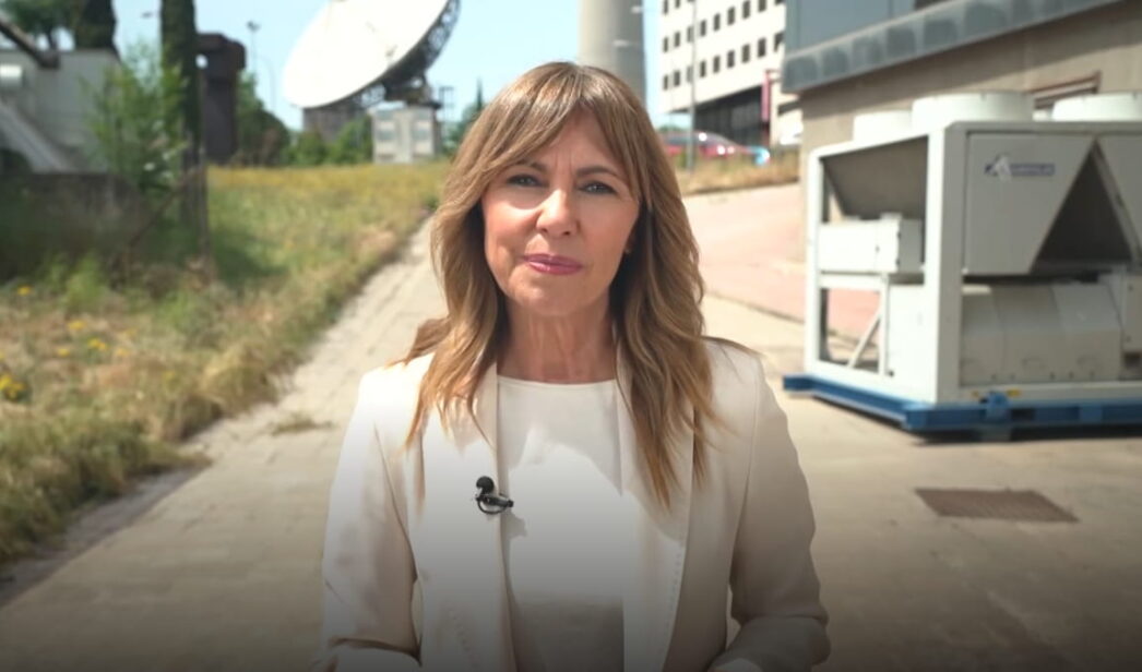 Alejandra Herranz en el 'Telediario'