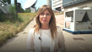 Alejandra Herranz en el 'Telediario'