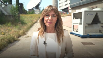 Alejandra Herranz en el 'Telediario'